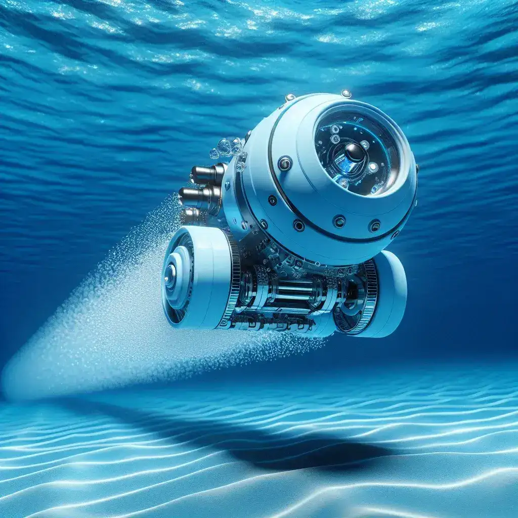 "High-speed underwater soft robot demonstrating advanced mobility and agility in marine environments, showcasing its ability to navigate complex underwater terrains."