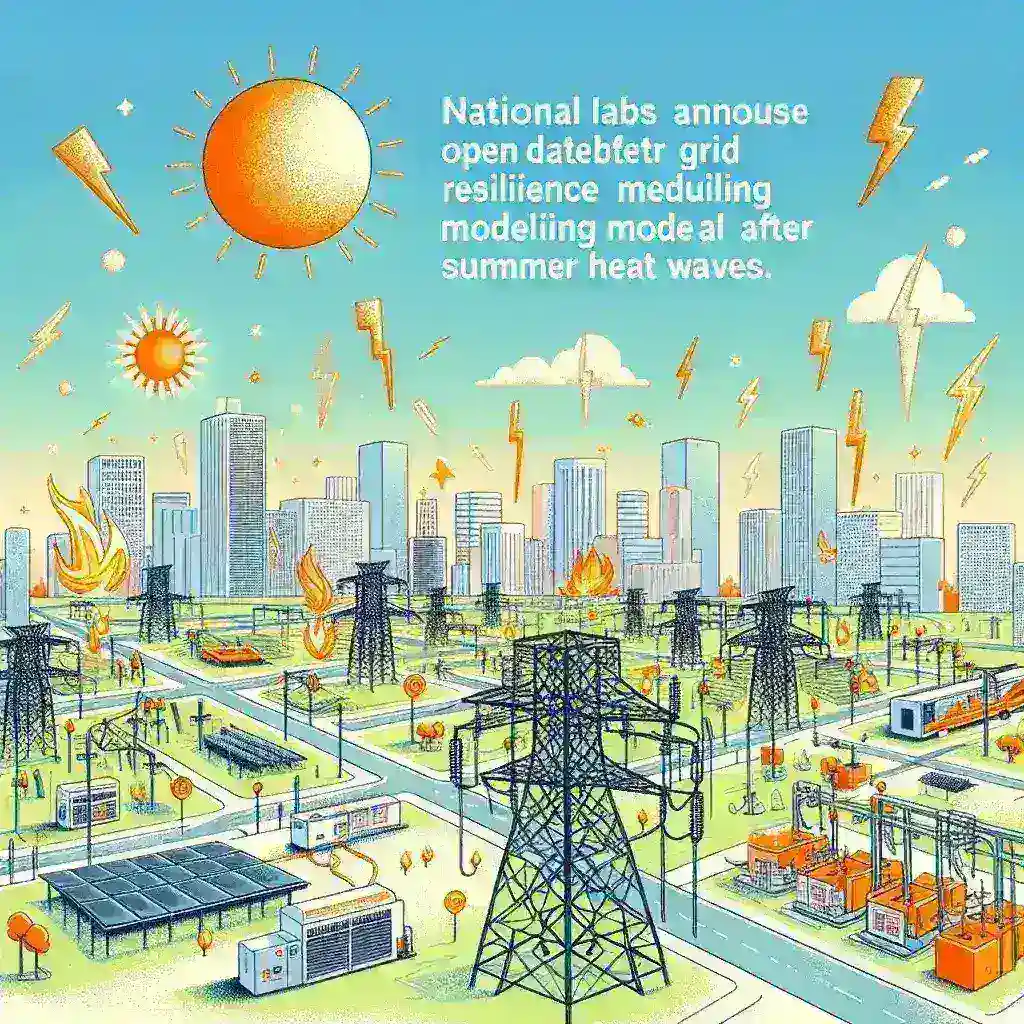 National Labs Announce Open Dataset for Grid Resilience Modeling After Summer Heat Waves