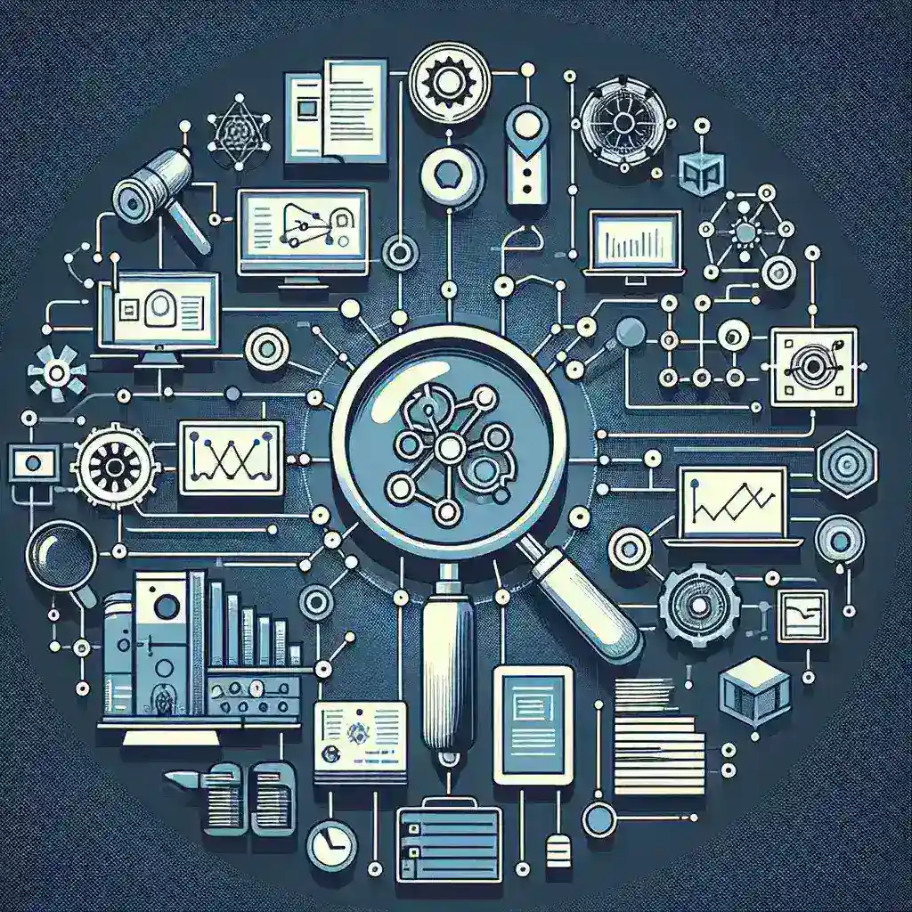 "Infographic showcasing essential tools for monitoring internal data dependencies, highlighting key features and benefits for optimized data management."